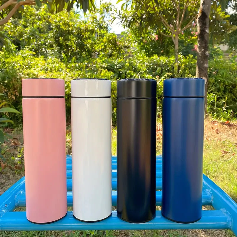 🌟 Smart LED Temperature Flask – Never Guess Your Drink’s Temperature Again! 🌟