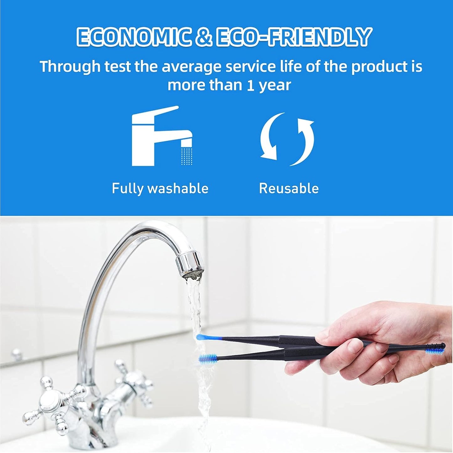 Reusable Silicone Ear Cleaners (Ear Picks)