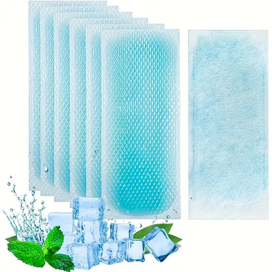 Instant Hexa Cooling Gel Pad – 8-Hour Relief for Headache, Fever & Summer Heat (12-Pack)