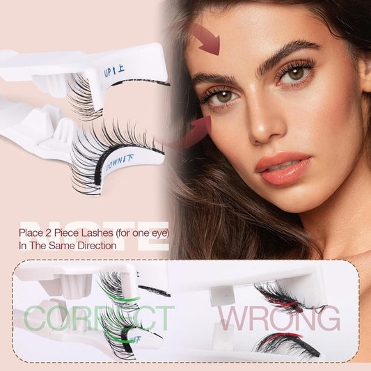LashEase Magnetic Eyelashes with Applicator – Reusable, Easy-to-Apply, and Glue-Free Lashes for Instant Glamour