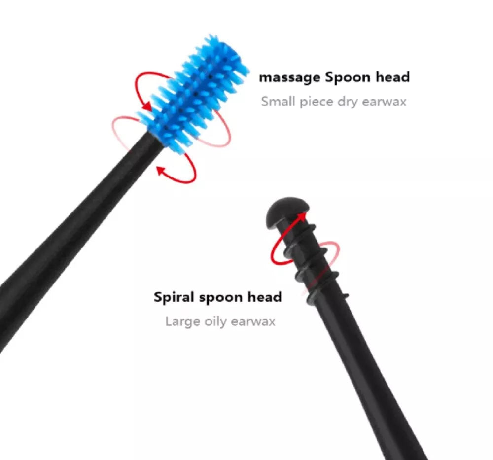 Reusable Silicone Ear Cleaners (Ear Picks)