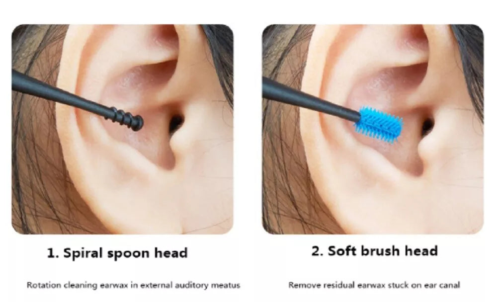 Reusable Silicone Ear Cleaners (Ear Picks)